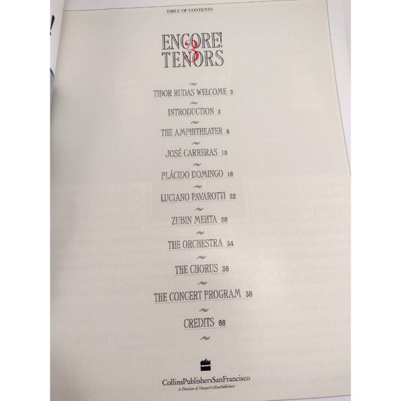 Three Tenors Encore! 1994 PBS Program Jose Carreras Placido Domingo Pavarotti - Picture 3 of 11